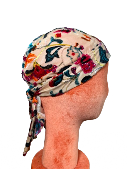 Floral Burnout Biker