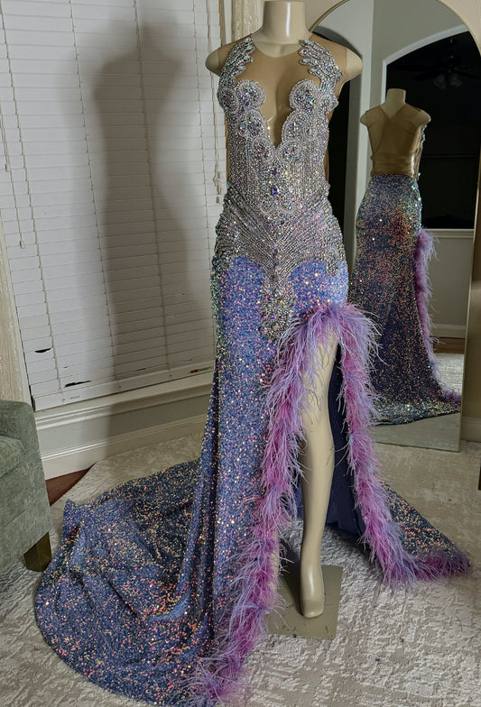 Lavender Prom Gown