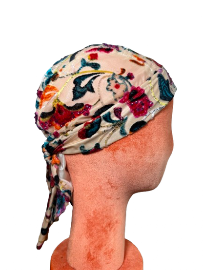 Floral Burnout Biker